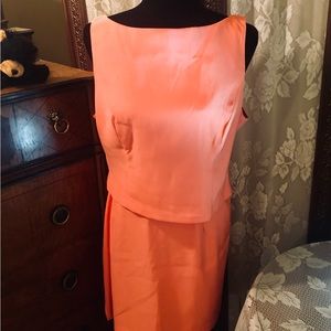 Lovely Peach colored skirt and top set